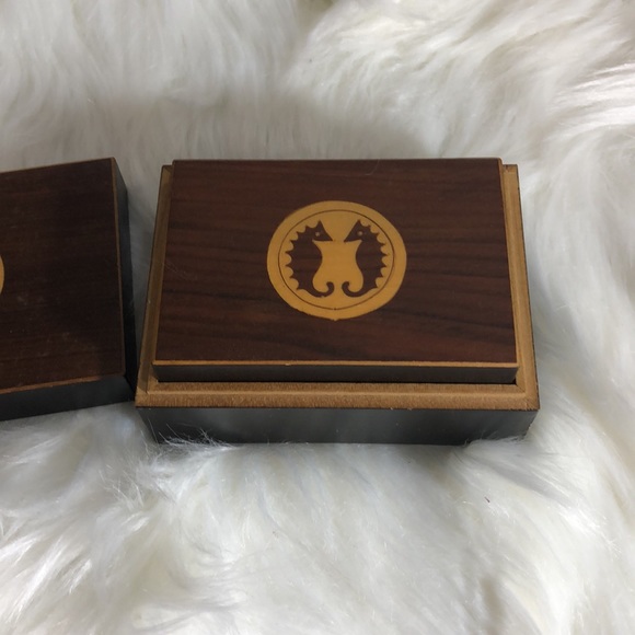 Vintage seahorse nesting boxes - Picture 4 of 6